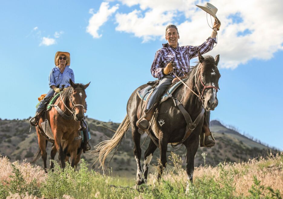 5. Ride on the ranch.